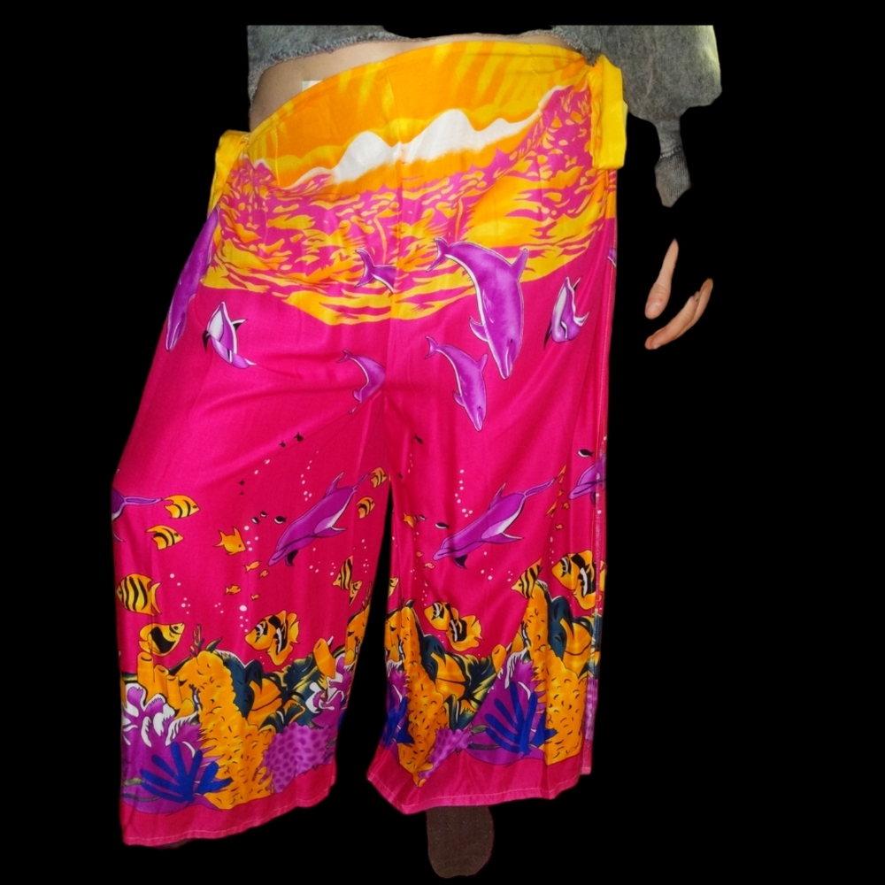 ❤️ Beach Wrap Pants One Size NEW